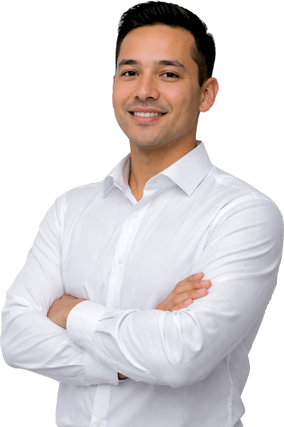 Joven ejecutivo de una mediana empresa